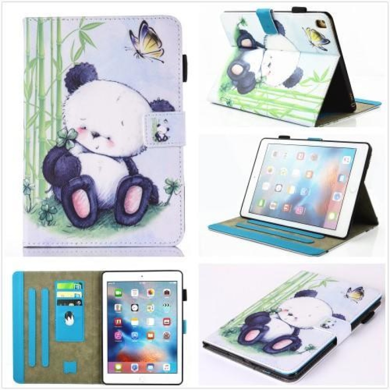 Charmi PU kožené pouzdro na iPad Pro 9.7 - panda