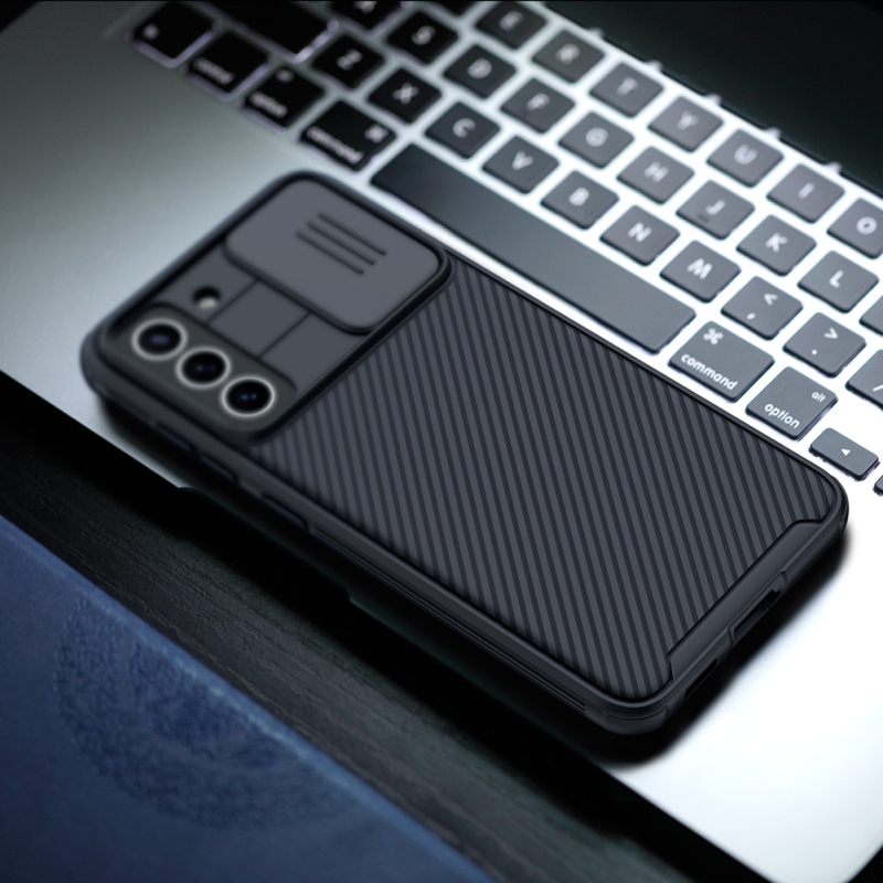 Nillkin CamShield PRO Zadní Kryt pro Samsung Galaxy S21 FE 5G Black