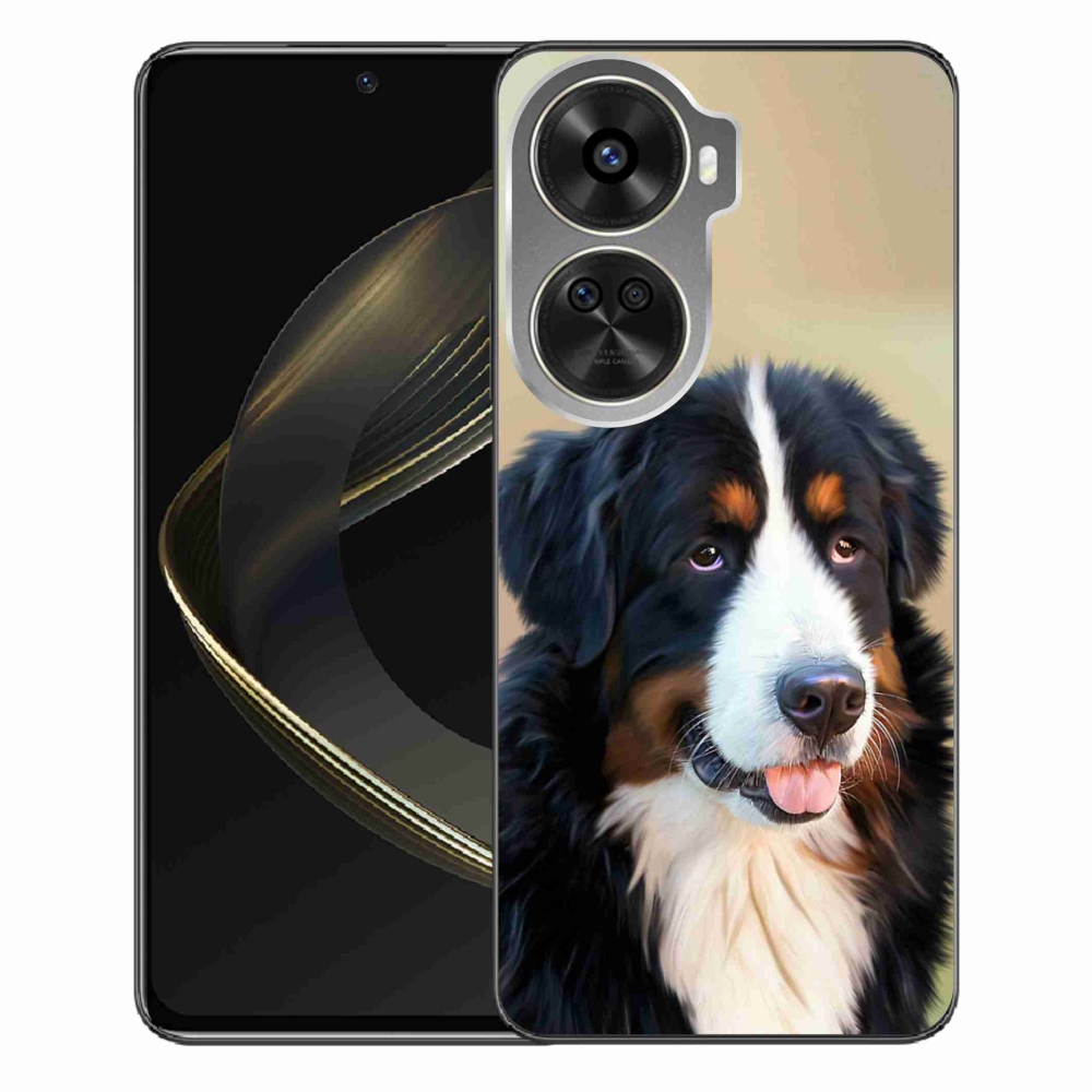 Gelový obal mmCase na Huawei Nova 12 SE - bernský salašnický pes