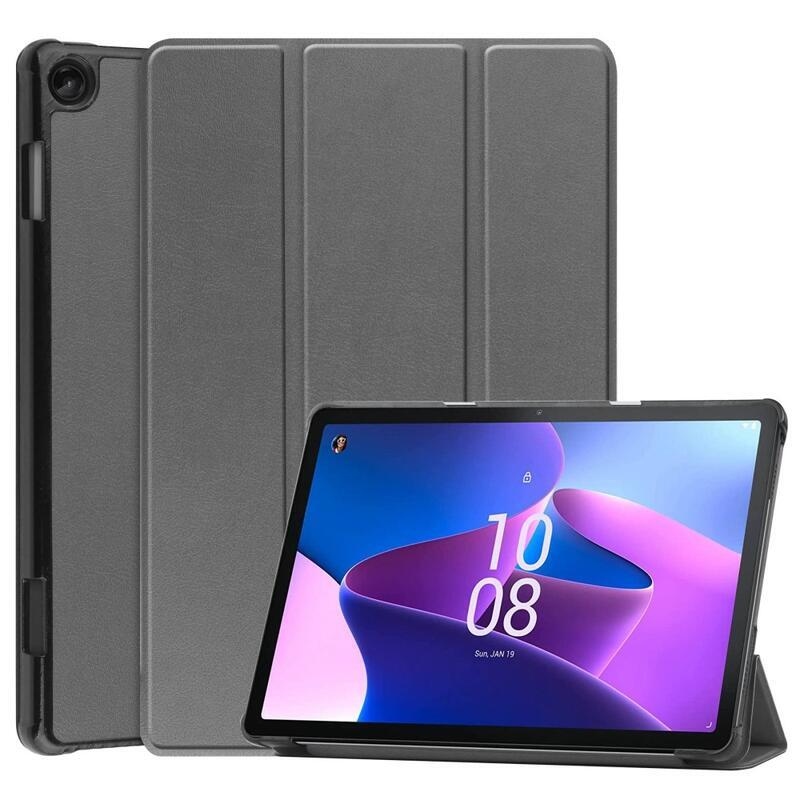 Chytré polohovací pouzdro na Lenovo Tab M10 (3.Gen) - šedé