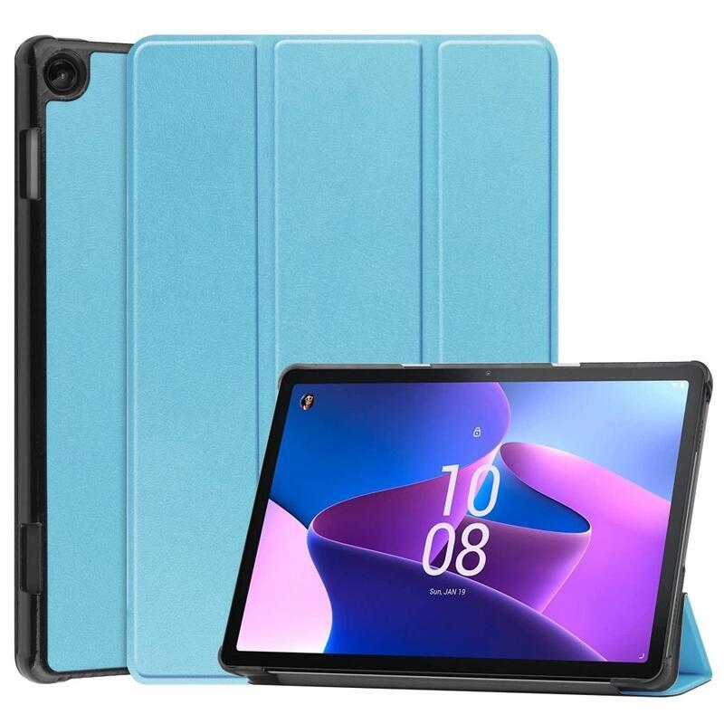 Chytré polohovací pouzdro na Lenovo Tab M10 (3.Gen) - světlemodré