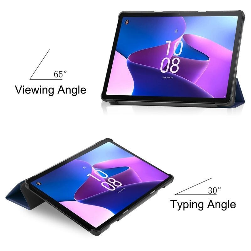 Chytré polohovací pouzdro na Lenovo Tab M10 (3.Gen) - tmavěmodré