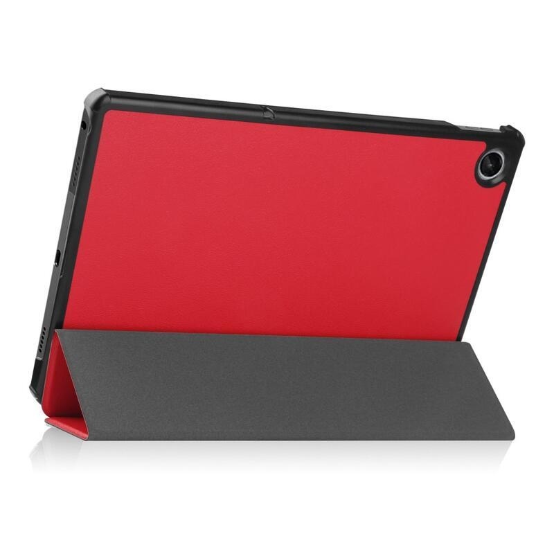 Chytré polohovatelné pouzdro na Lenovo Tab M10 Plus (3. Gen) - červené