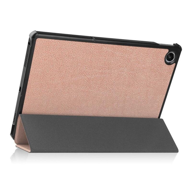 Chytré polohovatelné pouzdro na Lenovo Tab M10 Plus (3. Gen) - růžovozlaté