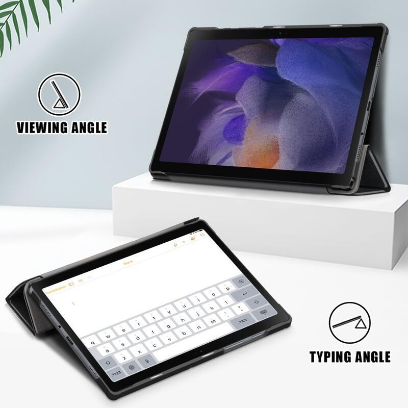 Chytré polohovatelné pouzdro pro Samsung Galaxy Tab A8 10.5 (2021) - černé