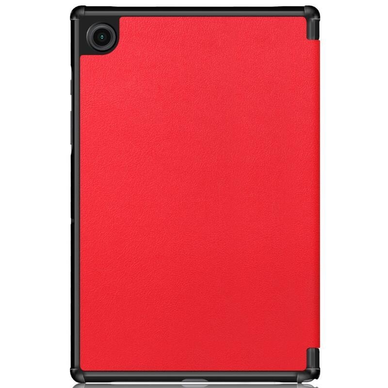 Chytré polohovatelné pouzdro pro Samsung Galaxy Tab A8 10.5 (2021) - červené
