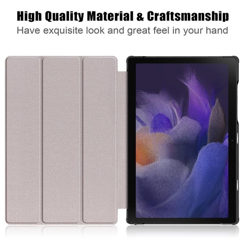 Chytré polohovatelné pouzdro pro Samsung Galaxy Tab A8 10.5 (2021) - modré