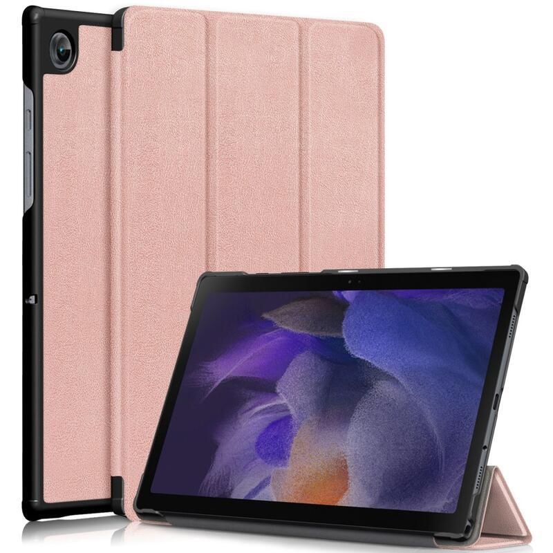 Chytré polohovatelné pouzdro pro Samsung Galaxy Tab A8 10.5 (2021) - růžové