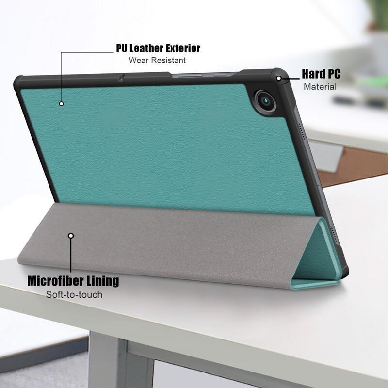 Chytré polohovatelné pouzdro pro Samsung Galaxy Tab A8 10.5 (2021) - zelené