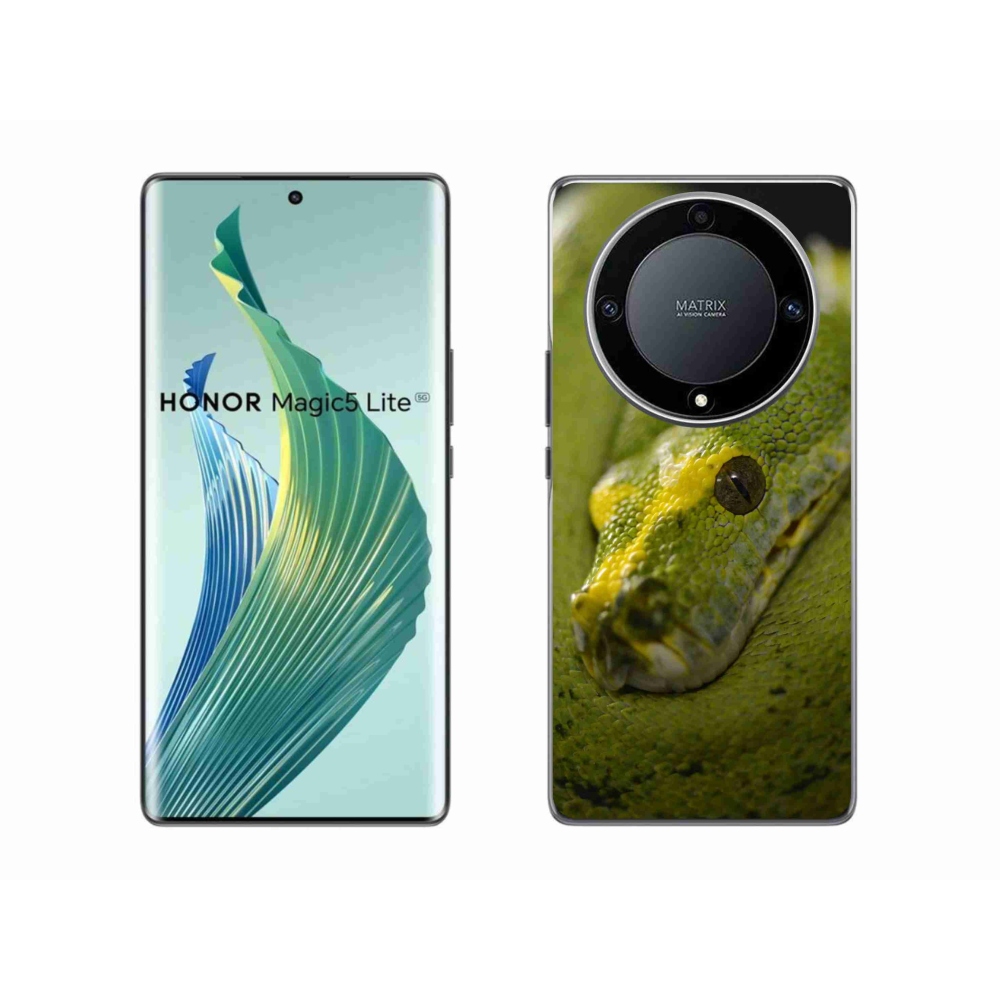 Gelový kryt mmCase na Honor Magic 5 Lite 5G - had 2