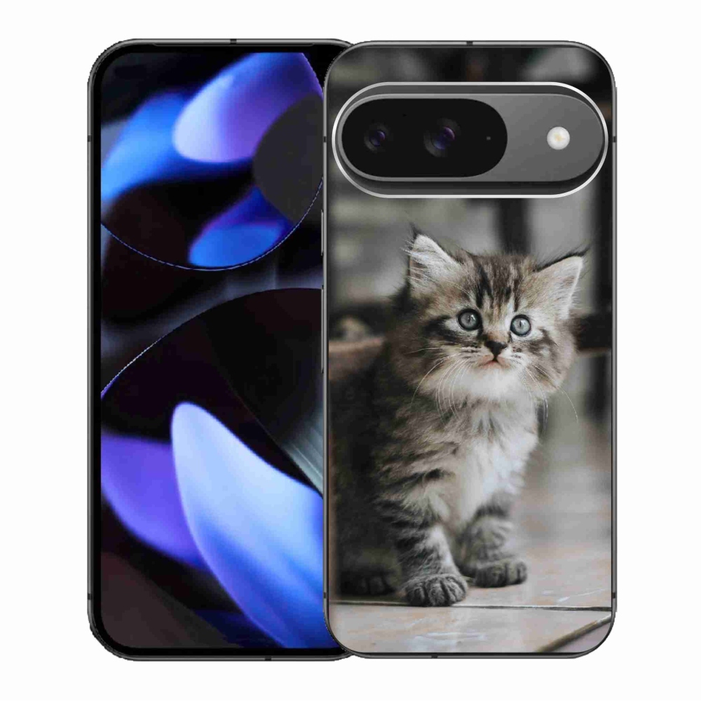 Gelový kryt mmCase na Google Pixel 9/9 Pro - koťátko