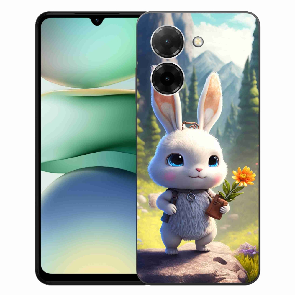 Gelový kryt mmCase na Xiaomi Redmi A5 (173.45x79.35x8.45mm) - roztomilý králíček