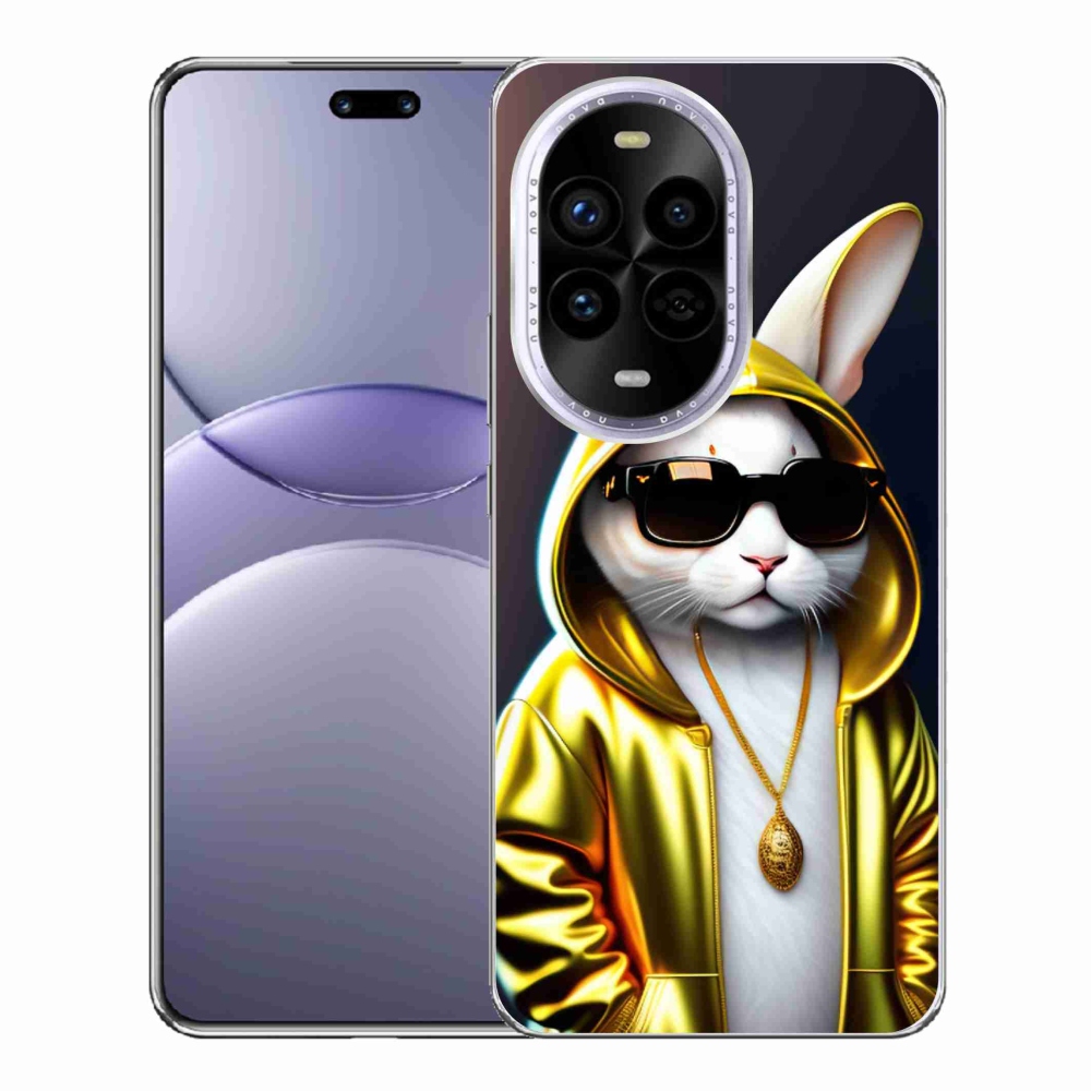 Gelový kryt mmCase na Huawei Nova 13 Pro 5G - kočka boss