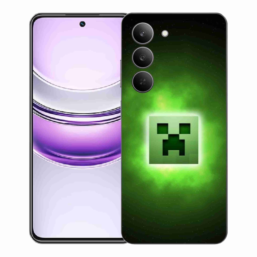 Gelový kryt mmCase na Realme 14x 5G - minecraft