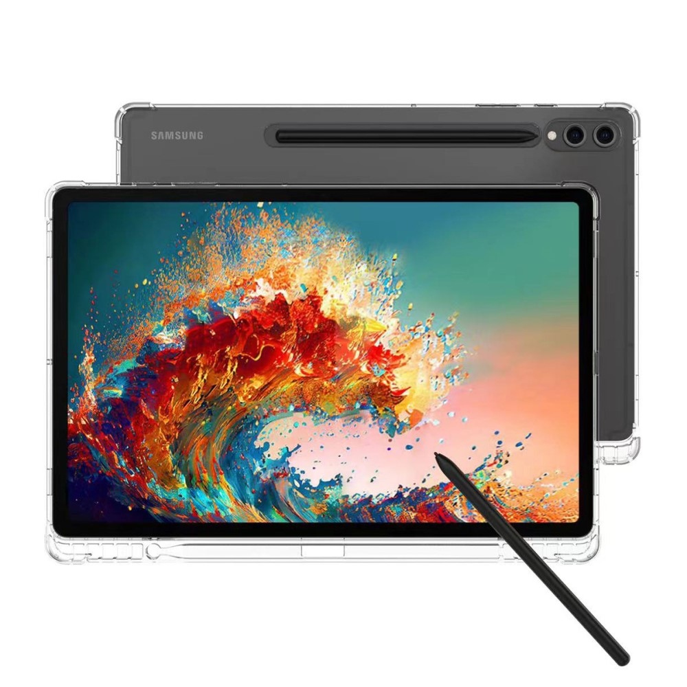 Průhledný gelový obal na Samsung Galaxy Tab S9+/Tab S10+ - průhledný