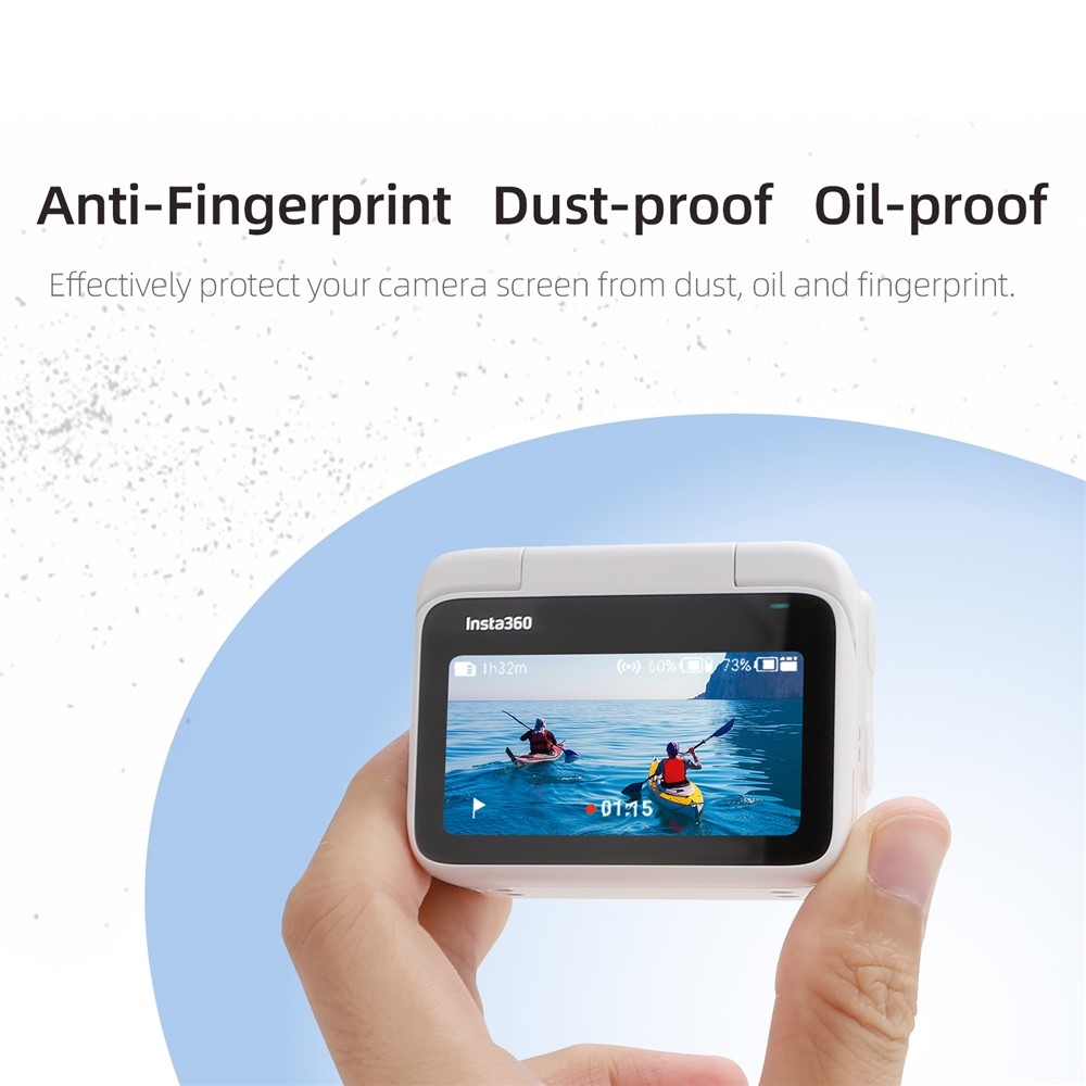 Tvrzené sklo na displej pro Insta360 GO 3 / GO 3S (2 ks)