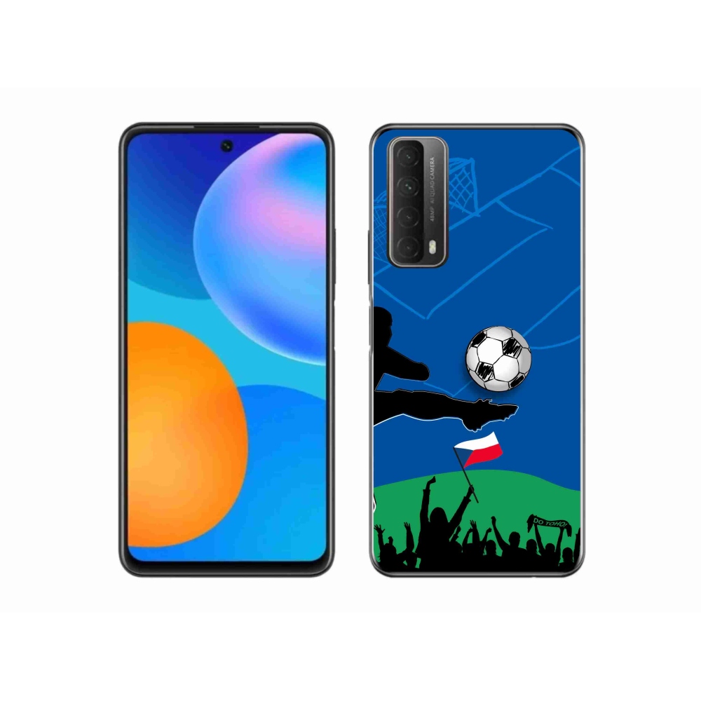 Gelový kryt mmCase na Huawei P Smart (2021) - fanoušci fotbalu