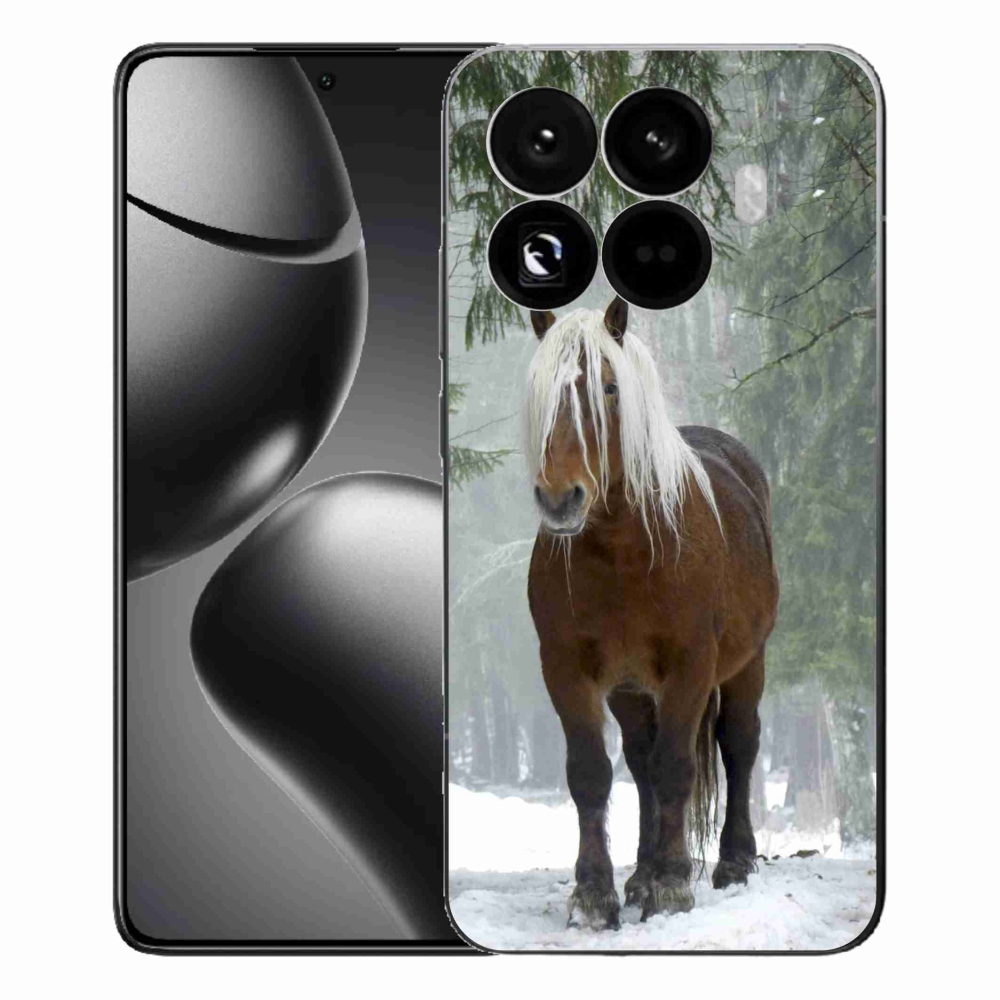 Gelový kryt mmCase na Xiaomi 15T Pro - kůň v lese