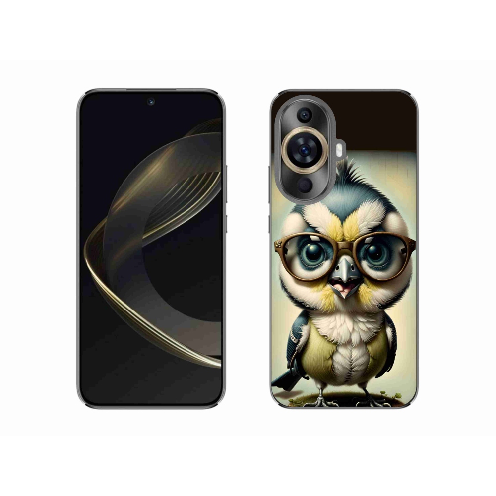 Gelový kryt mmCase na Huawei Nova 11 - mládě s brýlemi