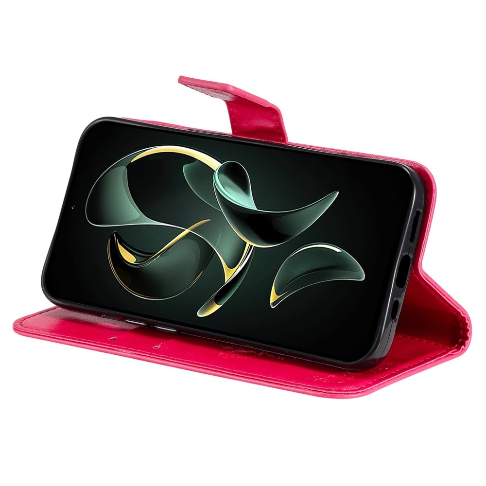 Tree knížkové pouzdro na Xiaomi 13T/13T Pro - rose