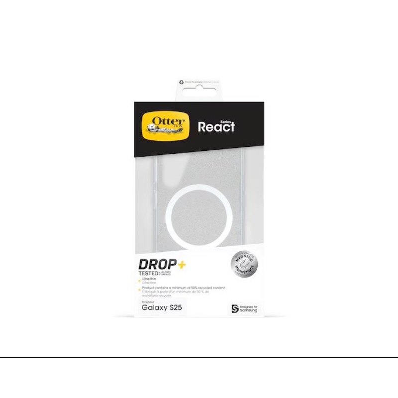 GP-FPS931OB Samsung by Otterbox React Ochranný Kryt pro Galaxy S25 Stardust