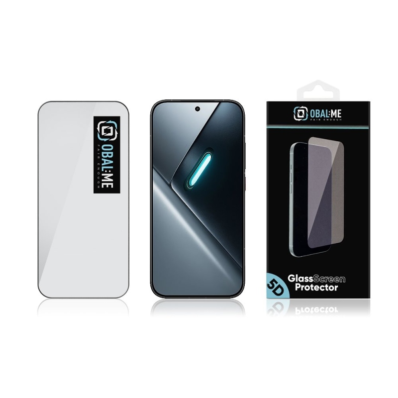 OBAL:ME 5D Tvrzené Sklo pro Xiaomi Poco X8 Pro Black