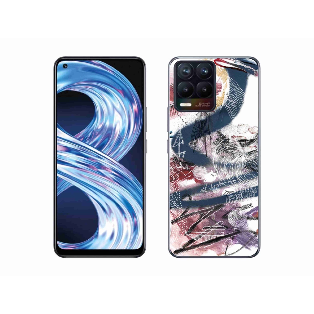 Gelový kryt mmCase na Realme 8 Pro - abstraktní motiv 28
