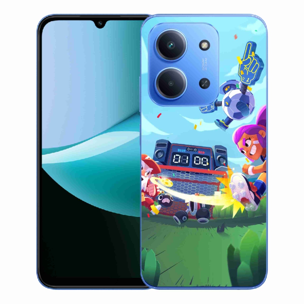 Gelový kryt mmCase na Xiaomi Redmi 15C 4G/5G (173mm) - brawl stars 1