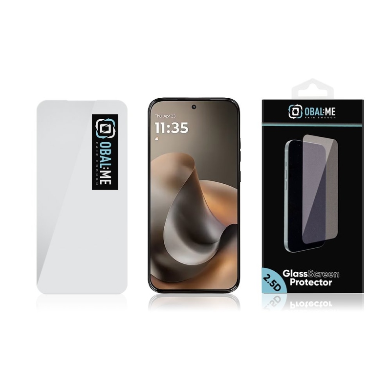 OBAL:ME 2.5D Tvrzené Sklo pro Motorola G77 Clear