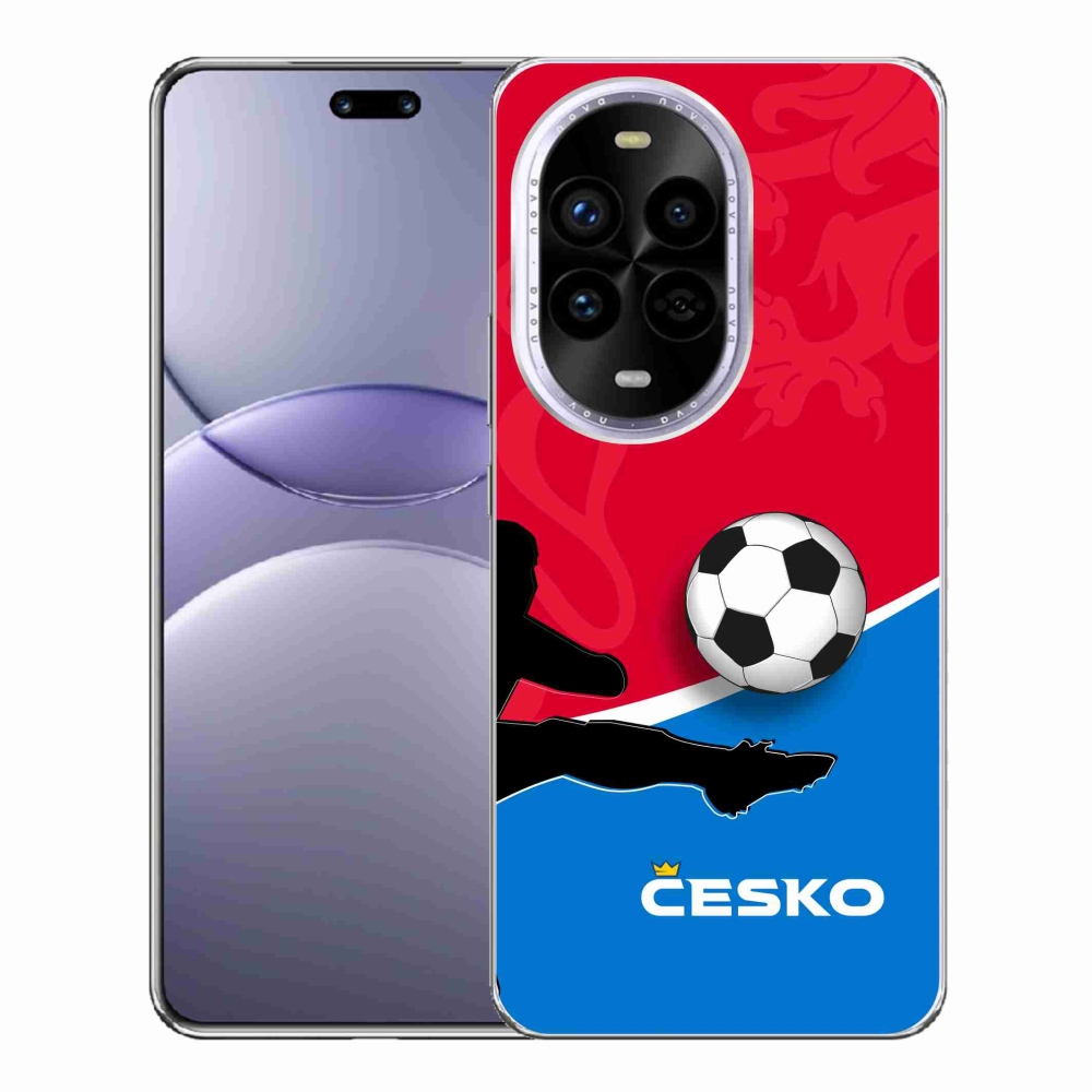 Gelový kryt mmCase na Huawei Nova 13 Pro 5G - fotbal Česko 2