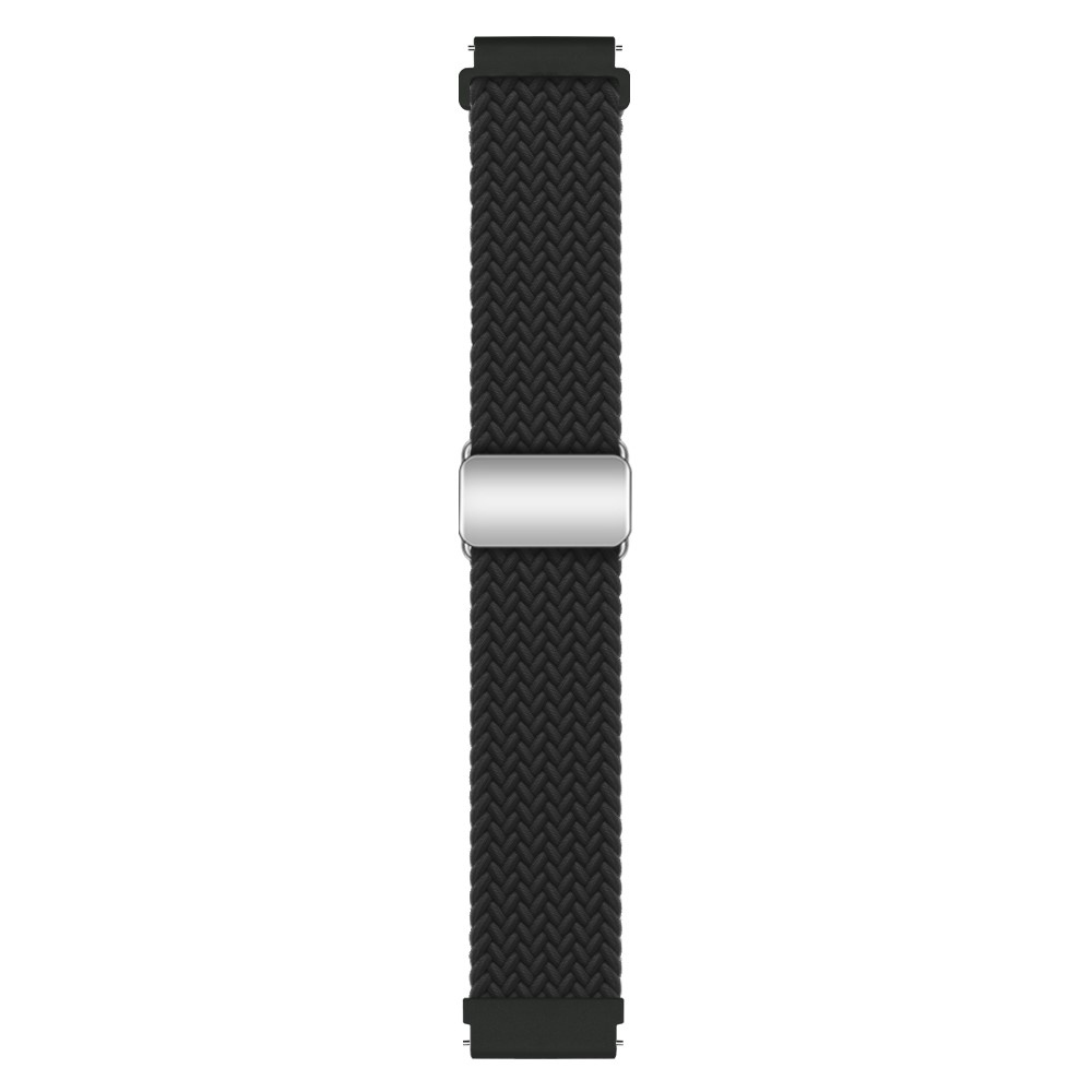 Clasp nylonový řemínek 22mm na Garmin Forerunner 265 - černý