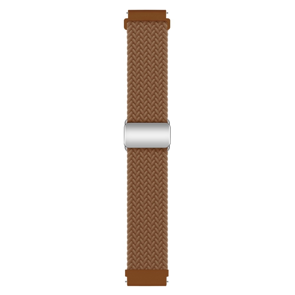 Clasp nylonový řemínek 22mm na Garmin Forerunner 265 - hnědý