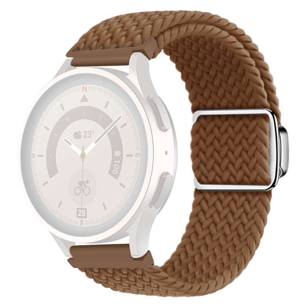 Clasp nylonový řemínek 22mm na Garmin Forerunner 265 - hnědý