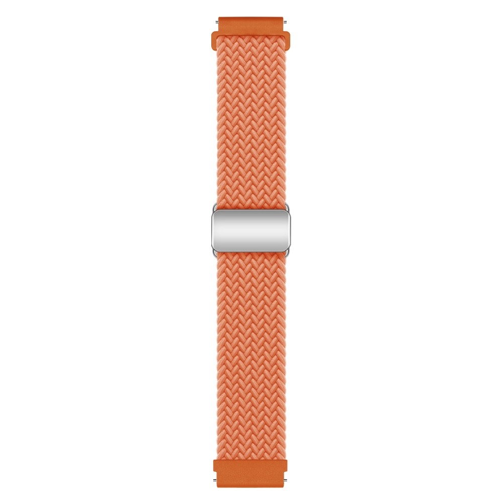 Clasp nylonový řemínek 22mm na Garmin Forerunner 265 - oranžový