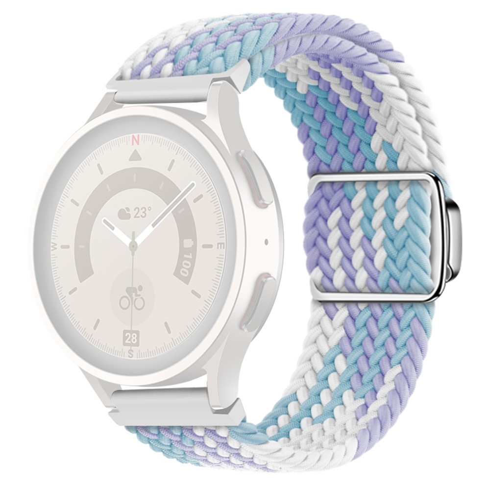 Clasp nylonový řemínek 22mm na Garmin Forerunner 265 - vícebarevný