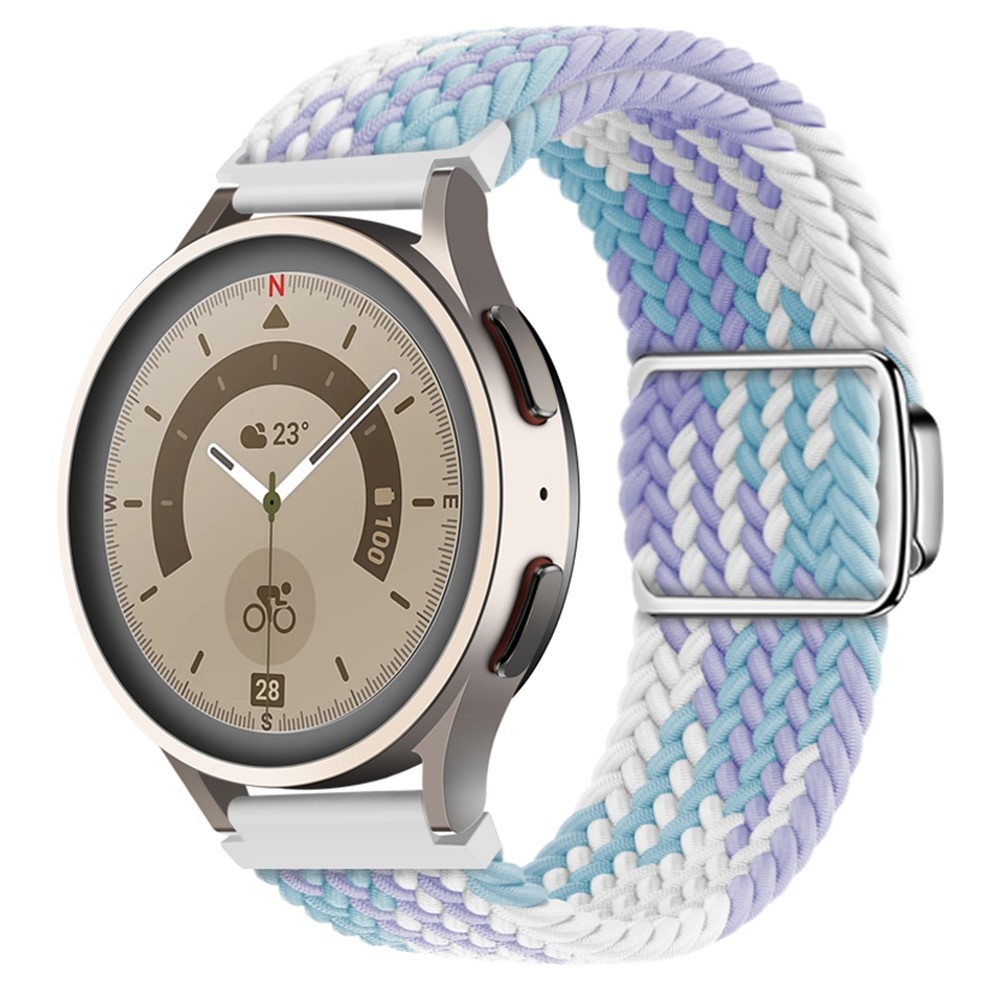 Clasp nylonový řemínek 22mm na Garmin Forerunner 265 - vícebarevný