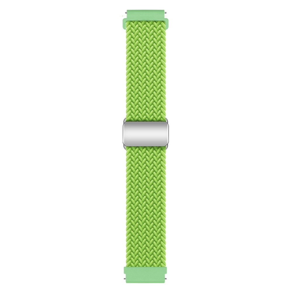 Clasp nylonový řemínek 22mm na Garmin Forerunner 265 - zelený