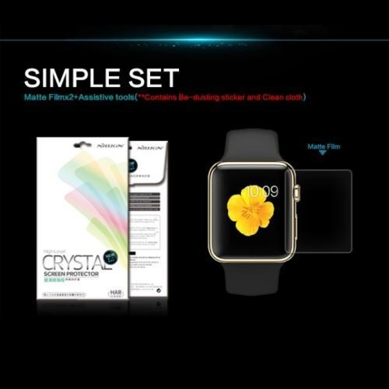 Clear antiotisková fólie na Apple Watch 42mm