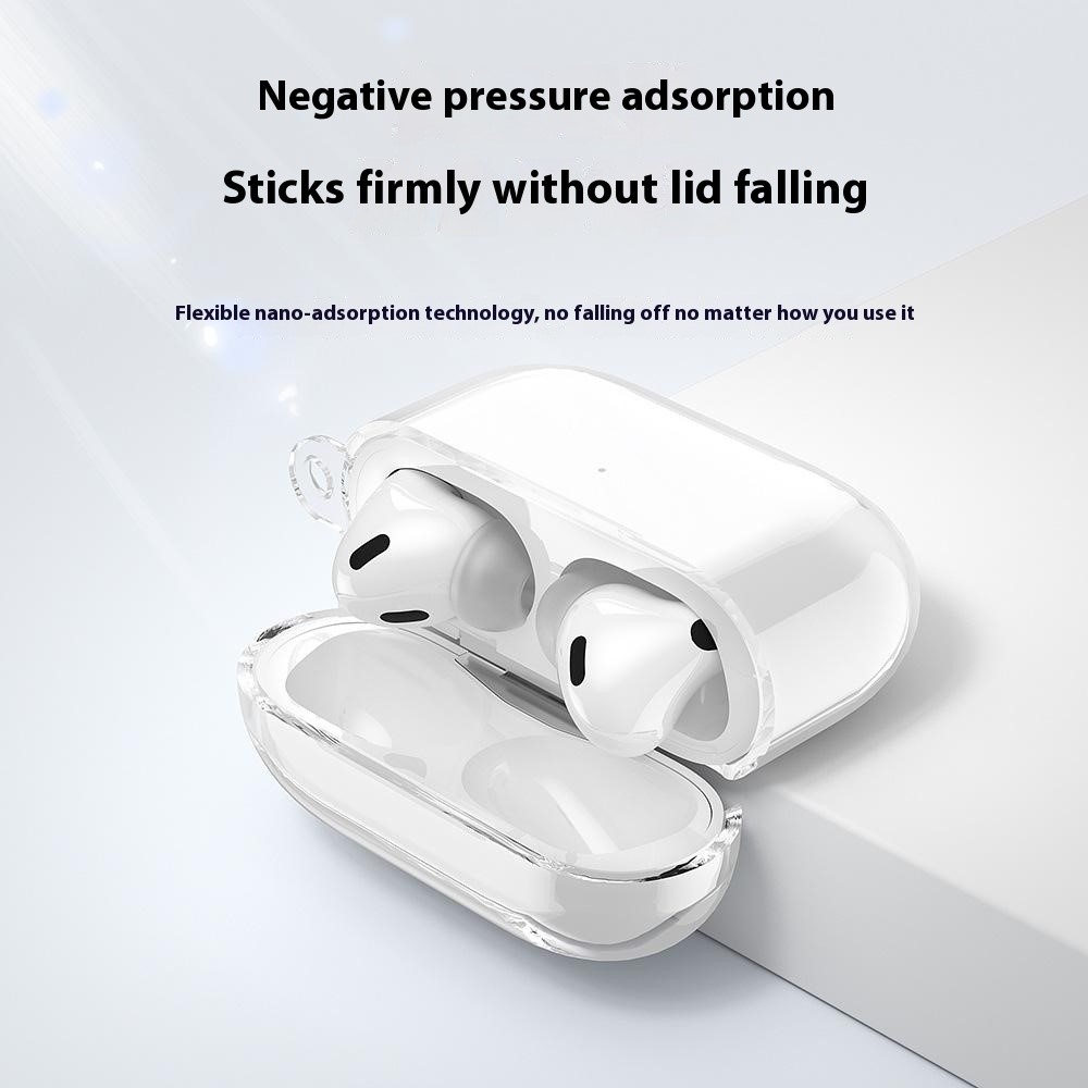 Clear gelový obal na Apple AirPods Pro 3 - průhledný