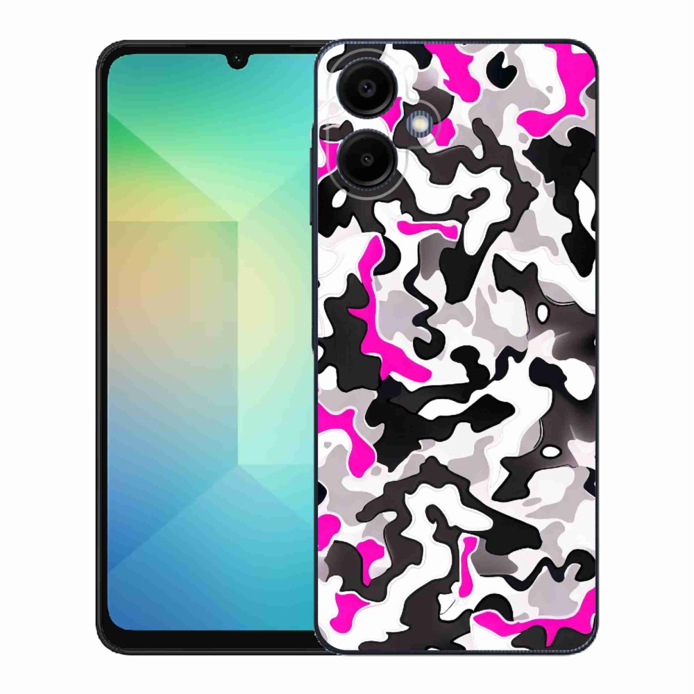 Gelový kryt mmCase na Samsung Galaxy A06 4G - maskáčový vzor 5