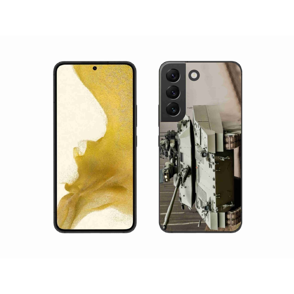 Gelový kryt mmCase na Samsung Galaxy S22 5G - tank 2