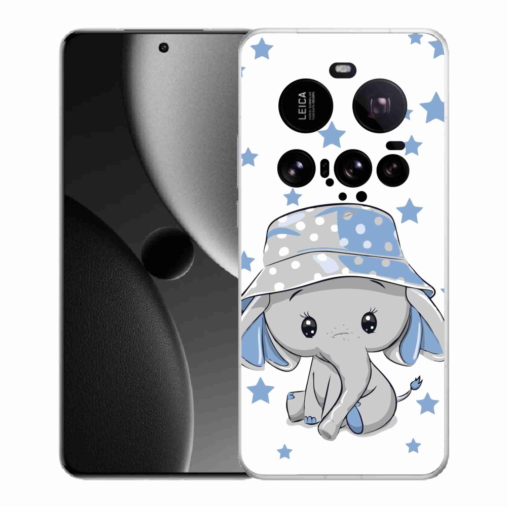 Gelový kryt mmCase na Xiaomi 15 Ultra - modrý slon