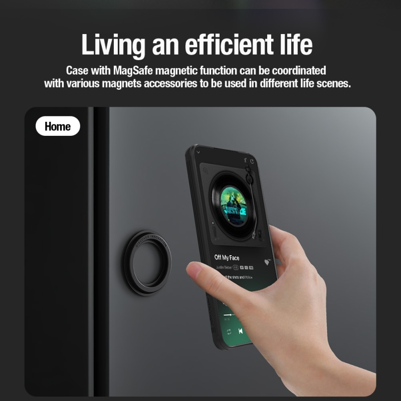 Nillkin CamShield PRO Magnetic Zadní Kryt pro Samsung Galaxy S24+ Black