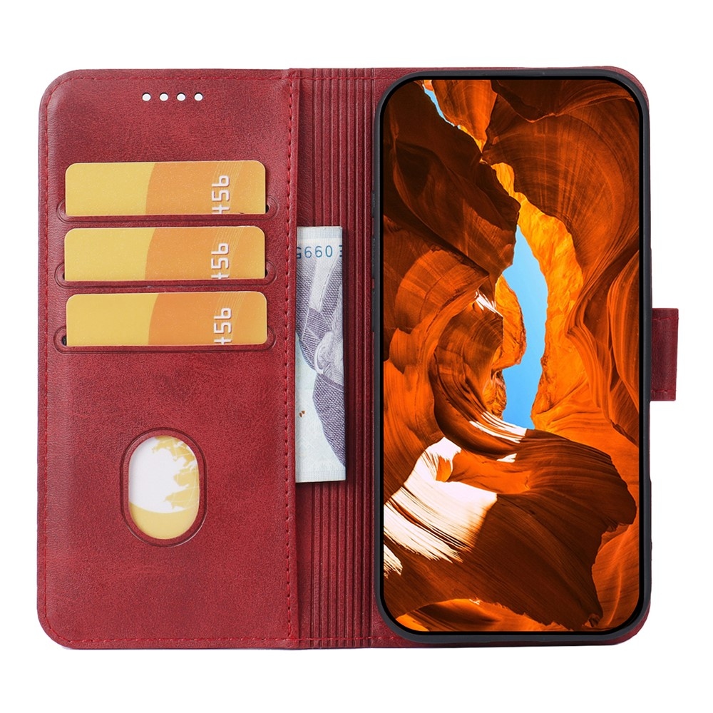 Closure knížkové pouzdro na Samsung Galaxy A27 - červené