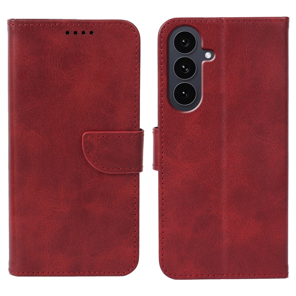 Closure knížkové pouzdro na Samsung Galaxy A27 - červené