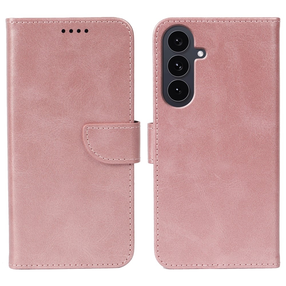 Closure knížkové pouzdro na Samsung Galaxy A27 - růžovozlaté