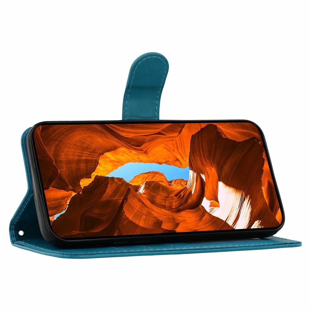 Clots knížkové pouzdro na Honor Magic 8 Pro 5G - modré