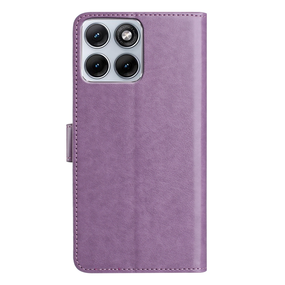 Clots knížkové pouzdro na Motorola Edge 70 Fusion 5G - fialové