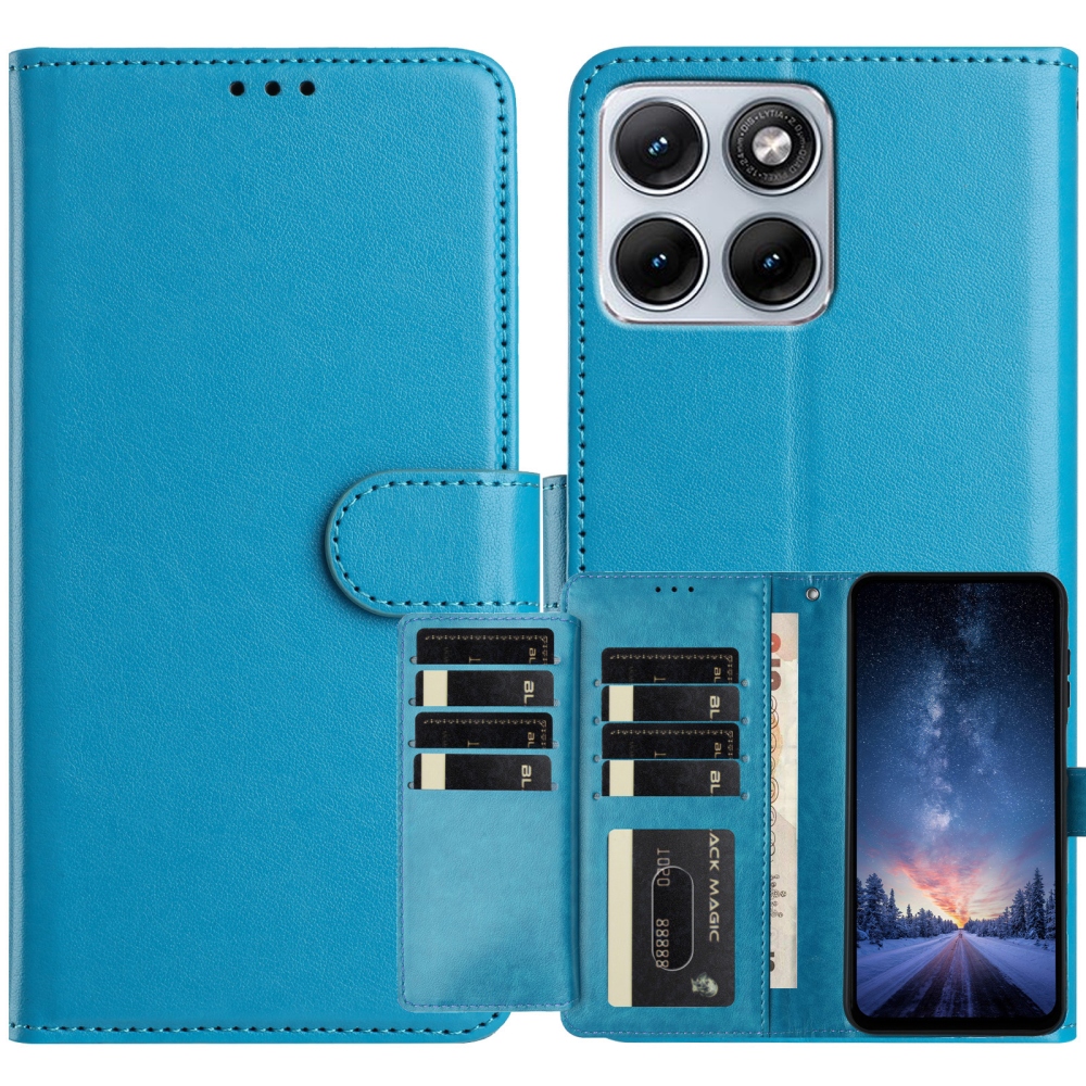 Clots knížkové pouzdro na Motorola Edge 70 Fusion 5G - modré