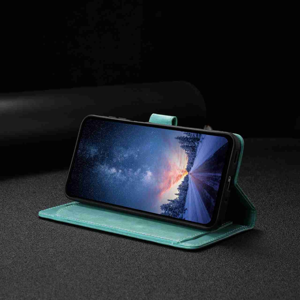 Clots knížkové pouzdro na Motorola Edge 70 Fusion 5G - modrozelené